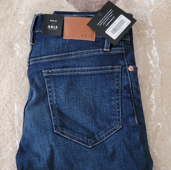 NWT Able Clarissa High Rise Jean - Picture 5 of 5